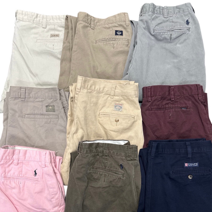 SPECIAL ITEM!!W36以下!!L32以下【45kg タック入り チノパンツ MIX】 まとめ売り 古着卸 ※約70枚 / ラルフローレン、リーバイス、ドッカーズ、etc...