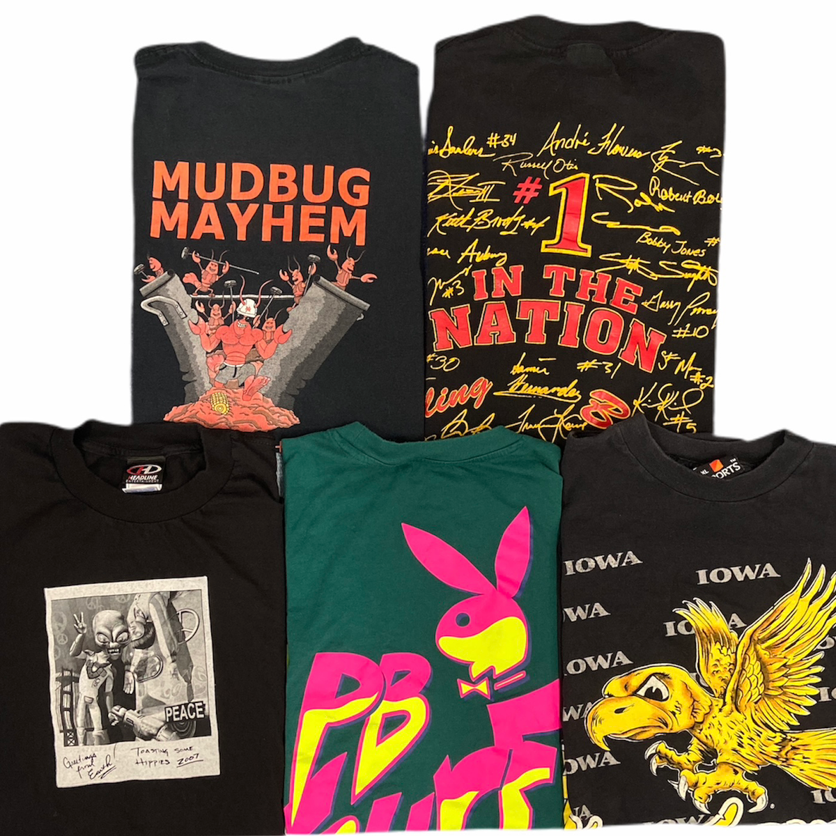 レギュラー Tシャツ スタッフ おすすめ セレクトアイテム まとめ売り 5枚セット 古着卸 MJ0060