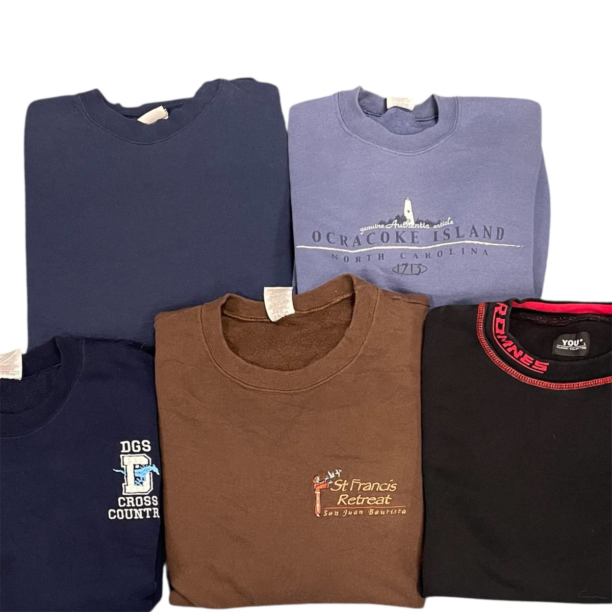 スウェット スタッフ おすすめ セレクトアイテム まとめ売り 5枚セット 古着卸 MJ0101