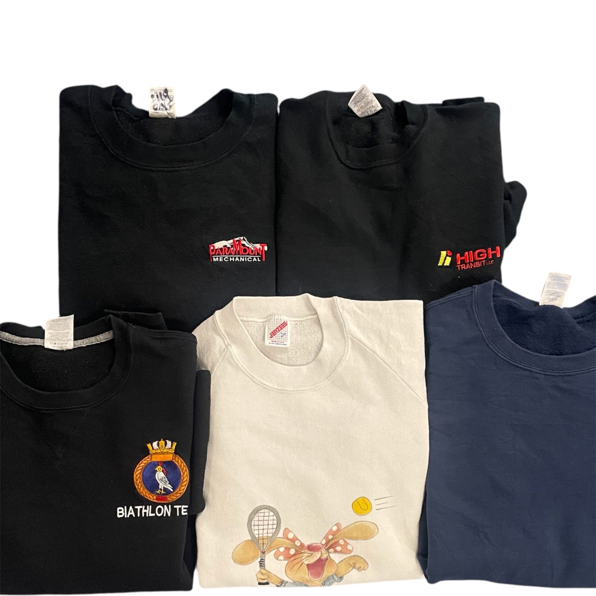 スウェット スタッフ おすすめ セレクトアイテム まとめ売り 5枚セット 古着卸 MJ0107