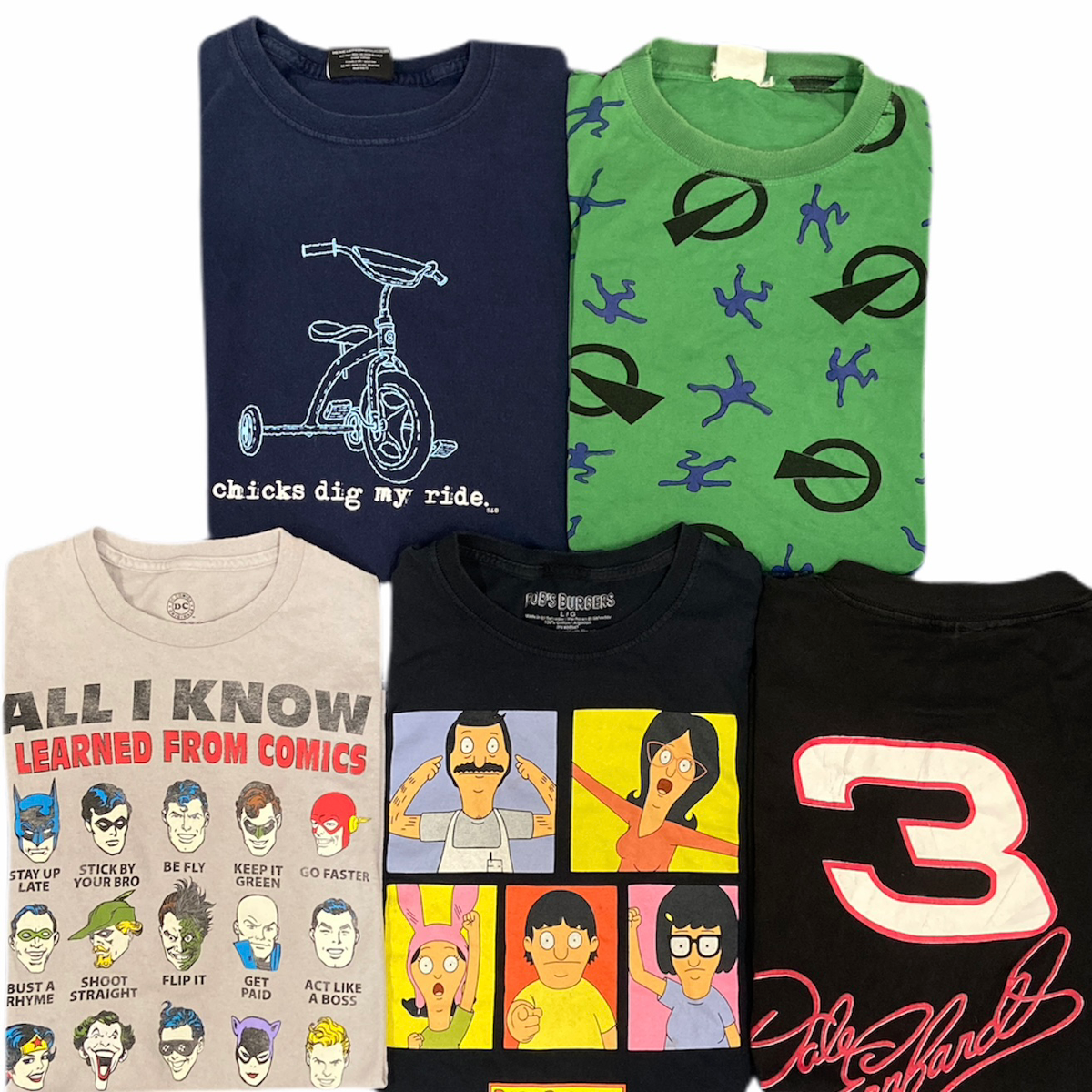 レギュラー Tシャツ スタッフ おすすめ セレクトアイテム まとめ売り 5枚セット 古着卸 MJ0061