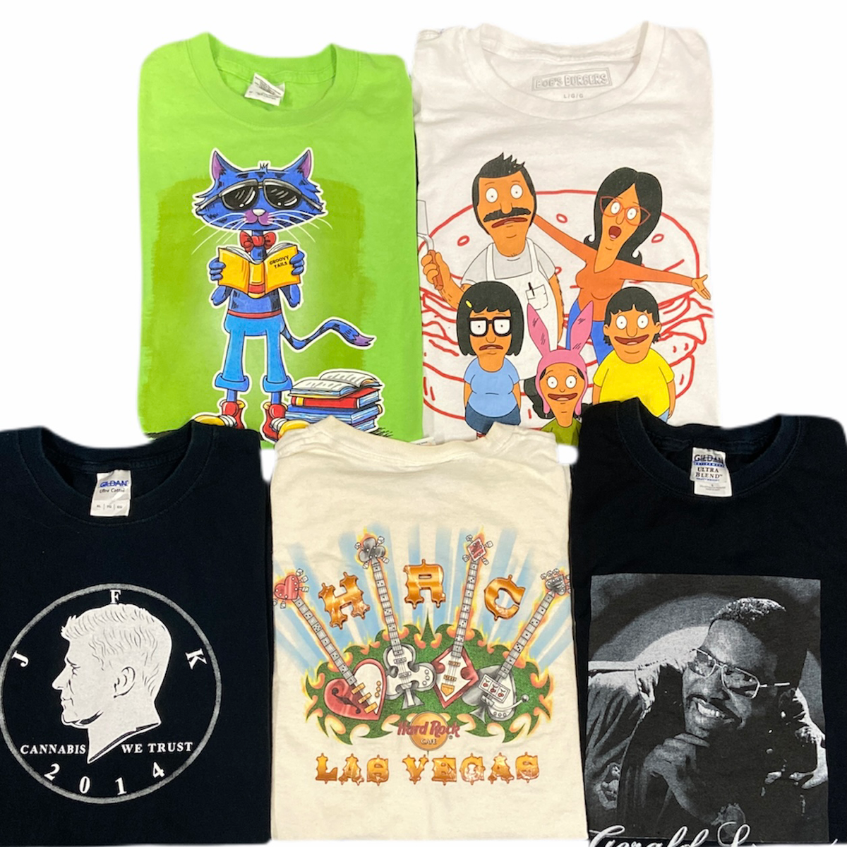 レギュラー Tシャツ スタッフ おすすめ セレクトアイテム まとめ売り 5枚セット 古着卸 MJ0063