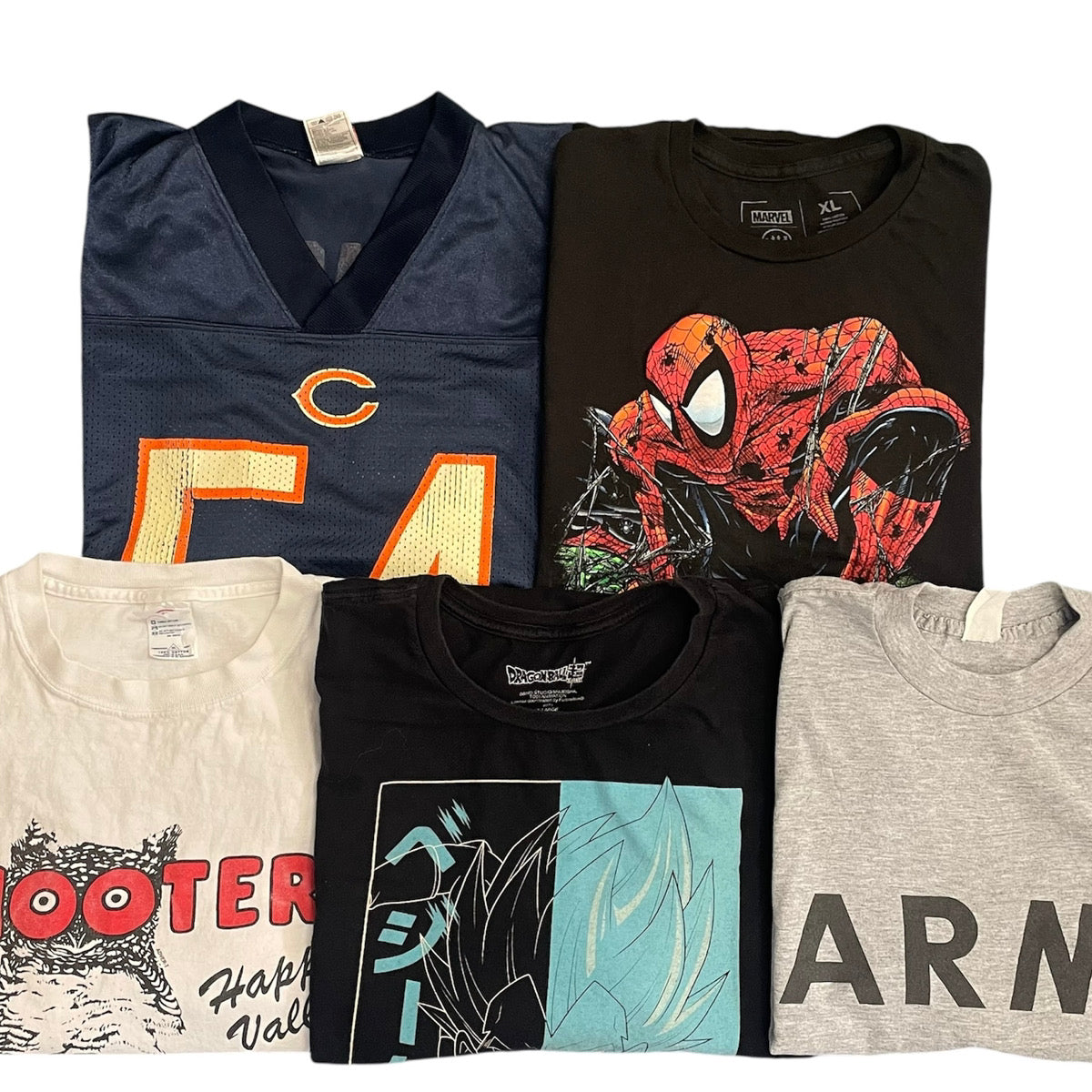 レギュラー Tシャツ スタッフ おすすめ セレクトアイテム まとめ売り 5枚セット 古着卸 MJ0066