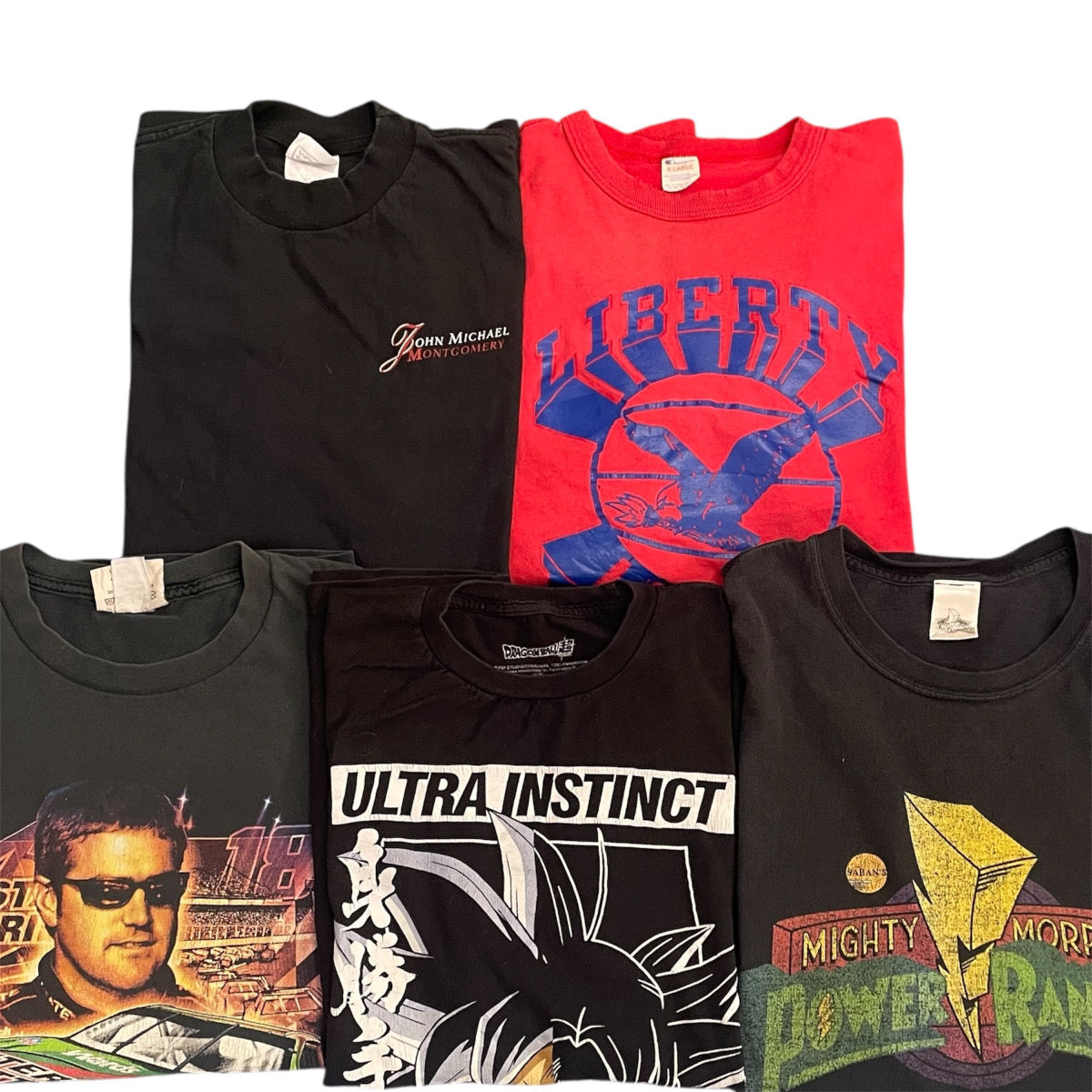 レギュラー Tシャツ スタッフ おすすめ セレクトアイテム まとめ売り 5枚セット 古着卸 MJ0071