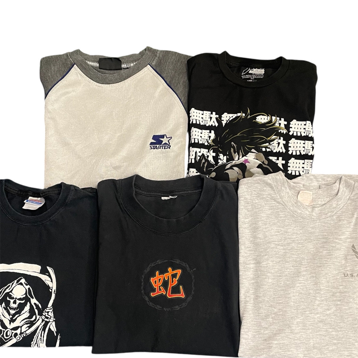 レギュラー Tシャツ スタッフ おすすめ セレクトアイテム まとめ売り 5枚セット 古着卸 MJ0070
