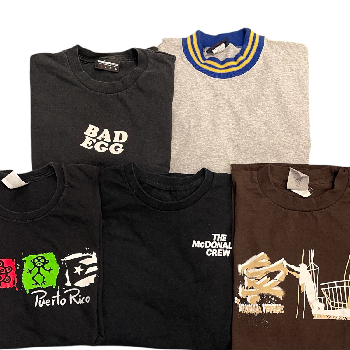 レギュラー Tシャツ スタッフ おすすめ セレクトアイテム まとめ売り 5枚セット 古着卸 MJ0075