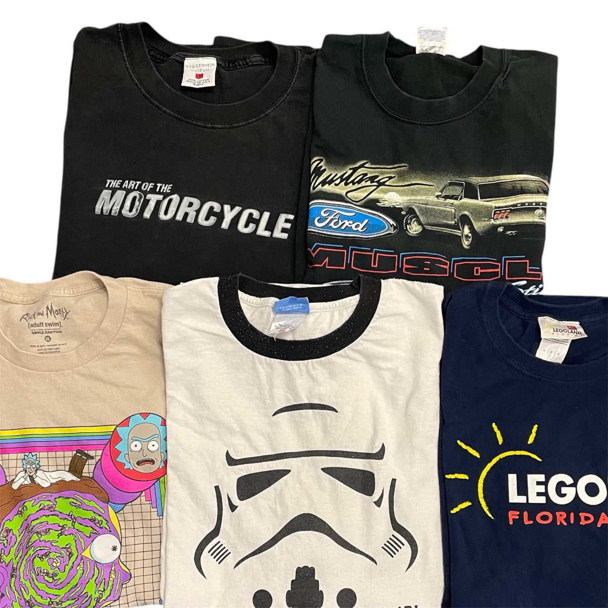 レギュラー Tシャツ スタッフ おすすめ セレクトアイテム まとめ売り 5枚セット 古着卸 MJ0077